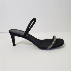 Jeffrey Campbell Suede Slip-on Sandals